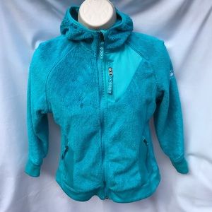 Snozu Teal Faux Fur Jacket